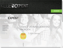 Tablet Screenshot of expent.pl
